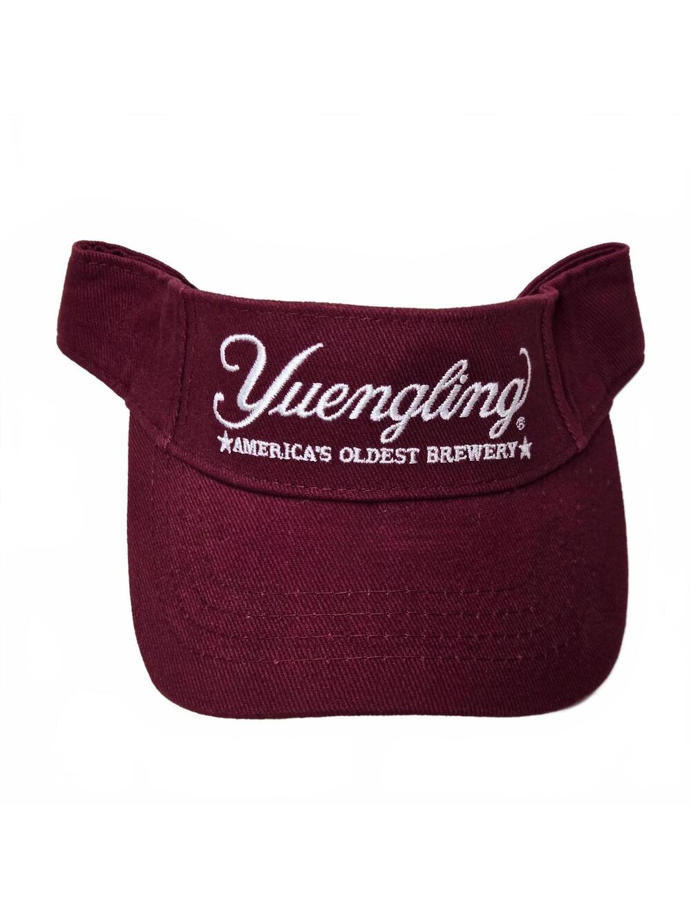 Yuengling Brewery Adjustable Visor Beer Advertise Bar Ad Breweriana Cap Beach